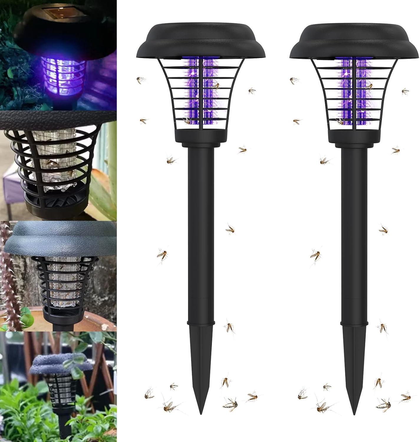 Solar-powered Mosquito Wipe Out Garden Landscape Lights