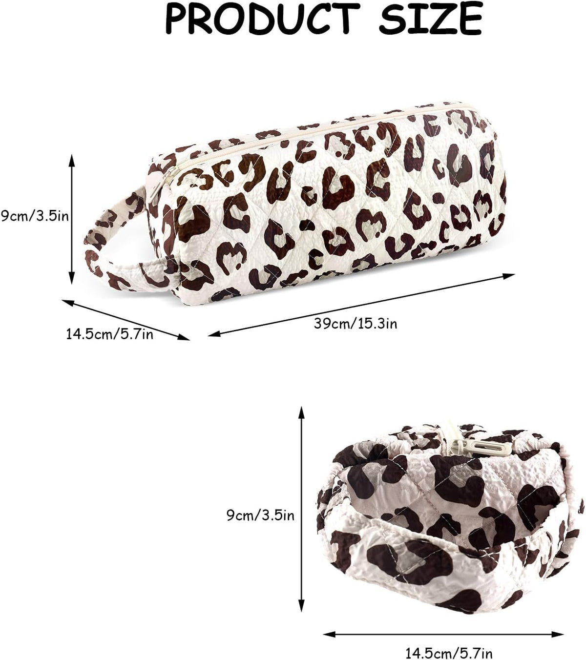 Leopard Print Portable Travel Bag
