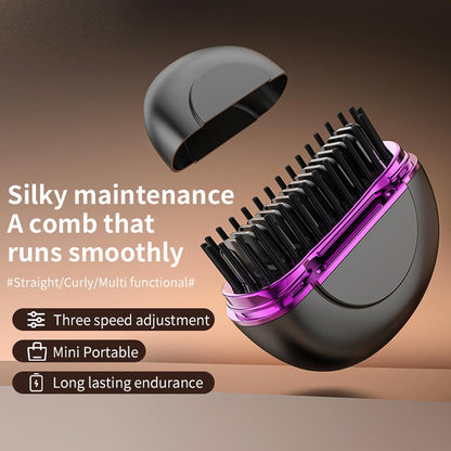 Rechargeable Portable Hair Straightener – 3-Level Temperature Adjustment