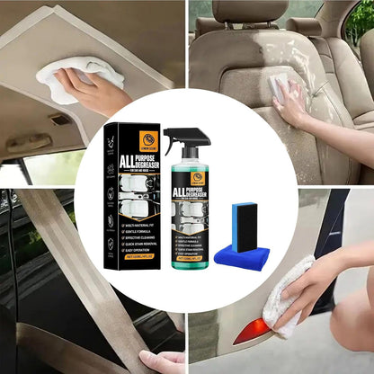 Multifunctional Heavy-Duty Degreasing Spray — Lemon Scent / Rapid Stain Removal