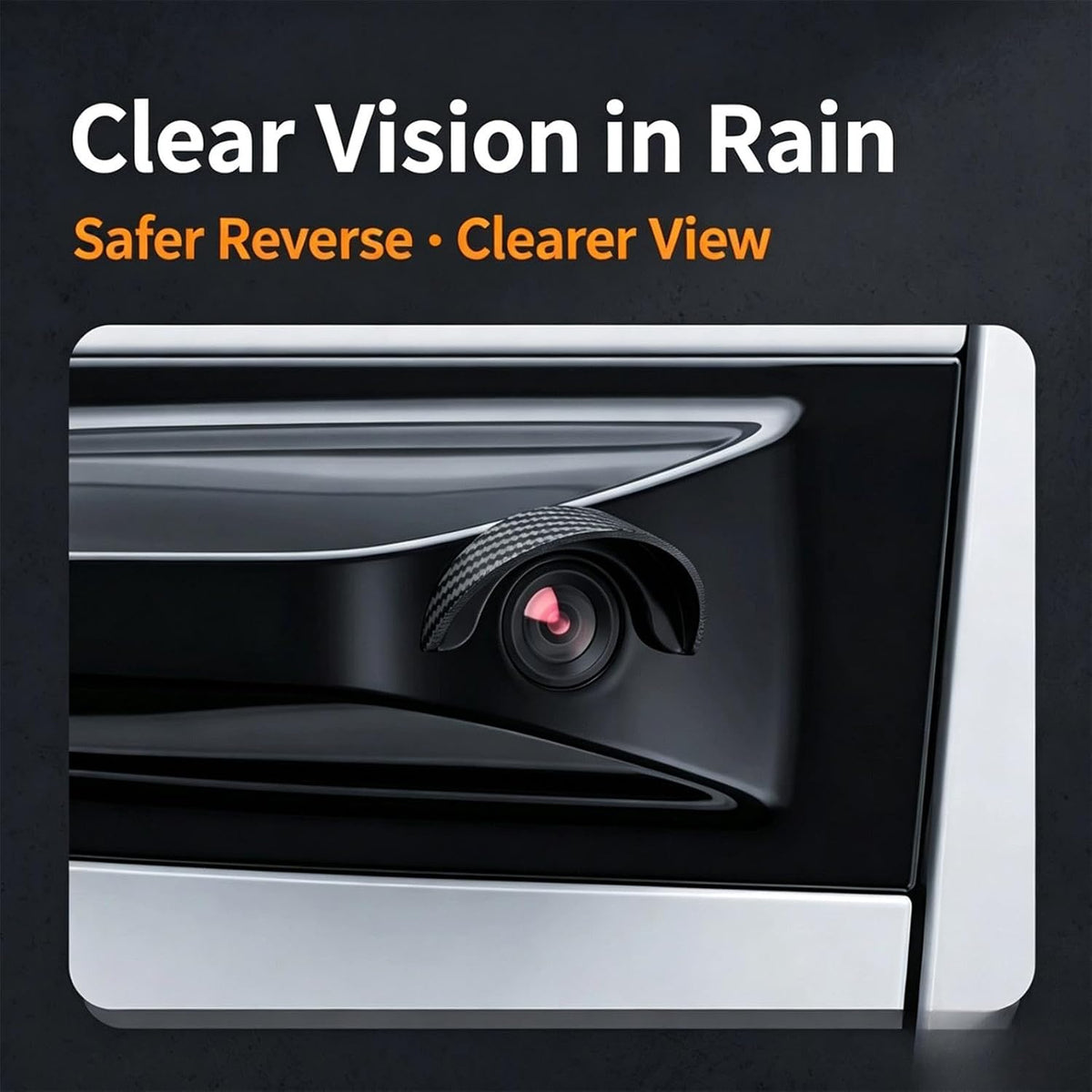 10PCS Backup Camera Rain Shield, Backup Camera For Car Anti-Rain Cover