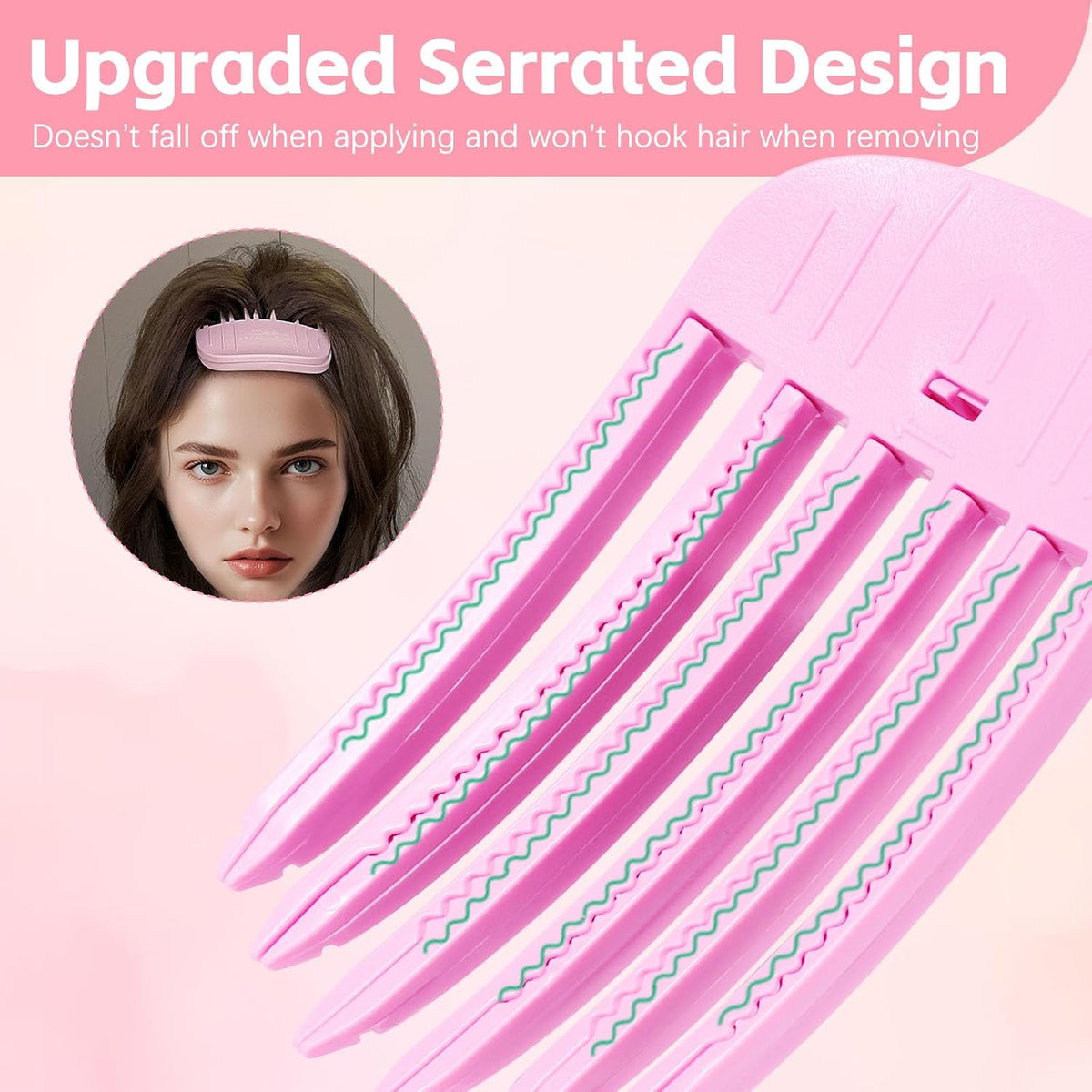 2PCS Volumizing Hair Clips for Women