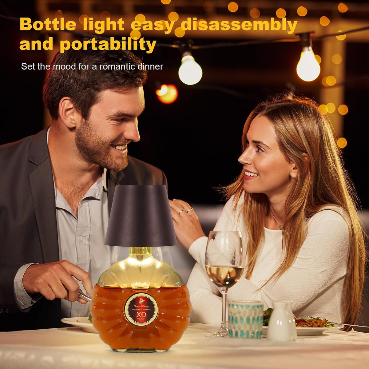 2026 New Wireless Bottle Lamp - LED Wine Bottle Lamp
