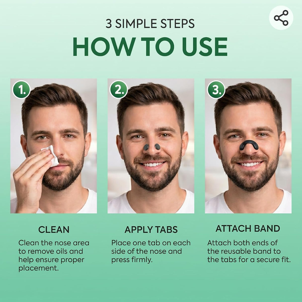 Breathing Nasal Strip Starter Kit