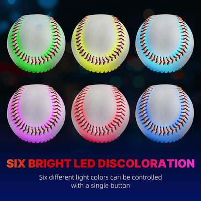 Glow-in-the-Dark Baseball – Rechargeable LED Light-Up Ball