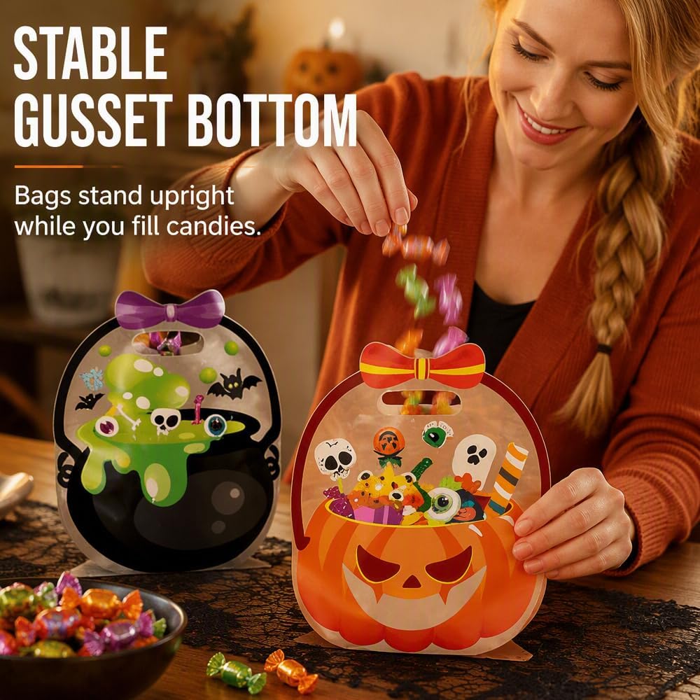Halloween Resealable Candy Bags