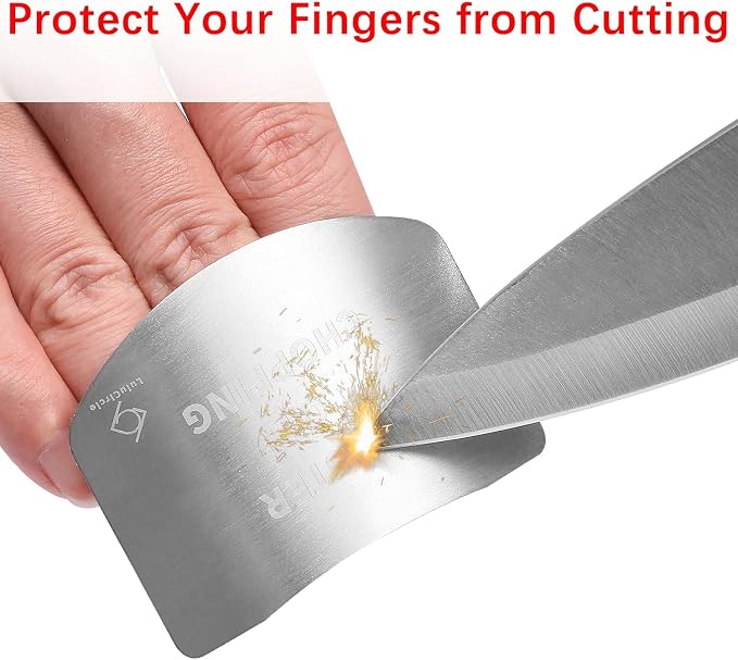 Stainless Steel Finger Guard For Chopping—Cut-Resistant