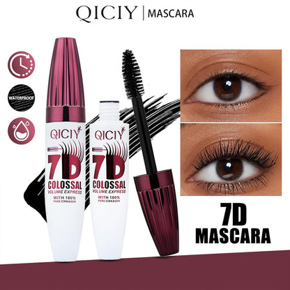 7D Waterproof Mascara for Thick, Defined & Long-Lasting Curling Lashes