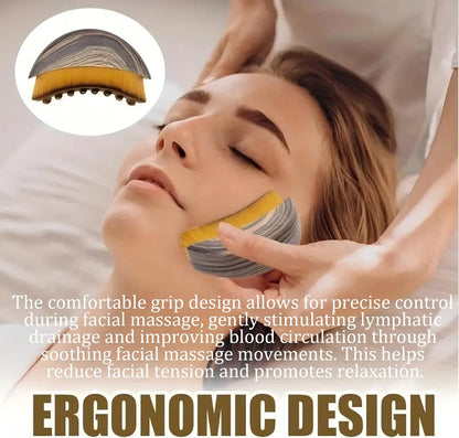 2Pack Lymphatic Contour Face Brush - Double Chin Reducer & Lymphatic Drainage