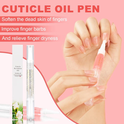 3Pcs Cuticle Oil Pen for Nail Care Oil Kit Hangnail Treatment