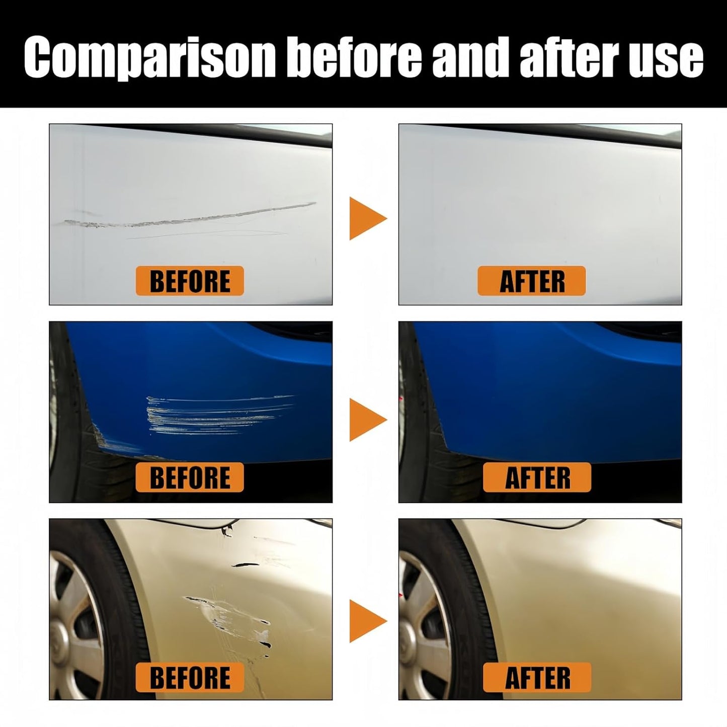 Car Scratch Remover for Vehicle Scratches, Scuffs & Surface Marks