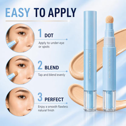 2-in-1 Dual-Effect Concealer & Foundation Pen