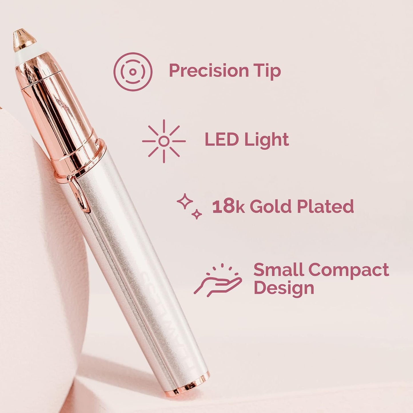 Electric Eyebrow Trimmer – Instant, Painless Eyebrow Grooming