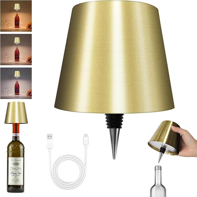 2026 New Wireless Bottle Lamp - LED Wine Bottle Lamp
