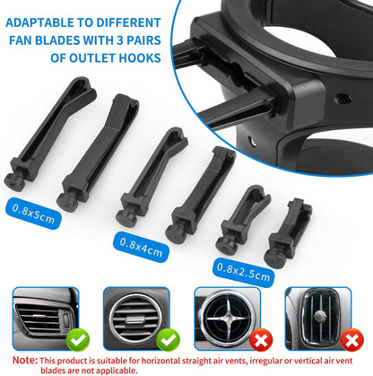 2 Pack Car Cup Holder – Car Air Vent Cup Holder Expander