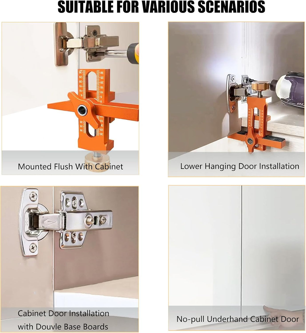 Cabinet Door Mounting Jig