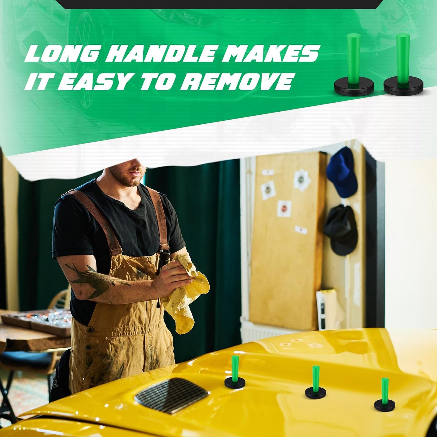 4-Color Magnetic Film Application Tools – Suitable for Car Vinyl Wrapping