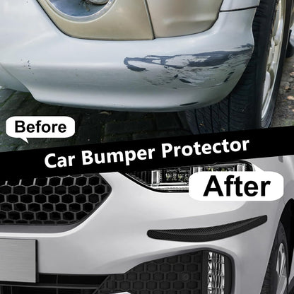 Pack of 2, Universal Rubber Car Bumper Strips