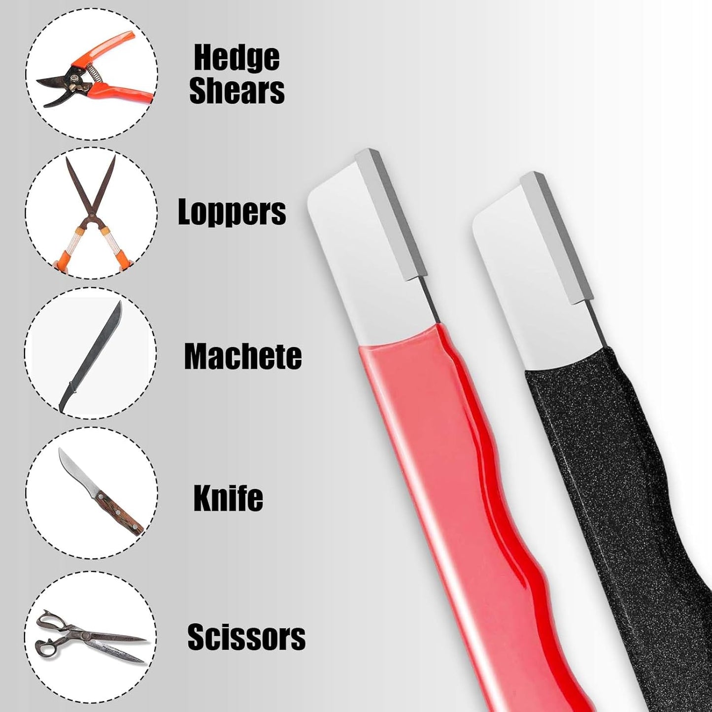 2 Pack Portable Pocket Garden Sharpener