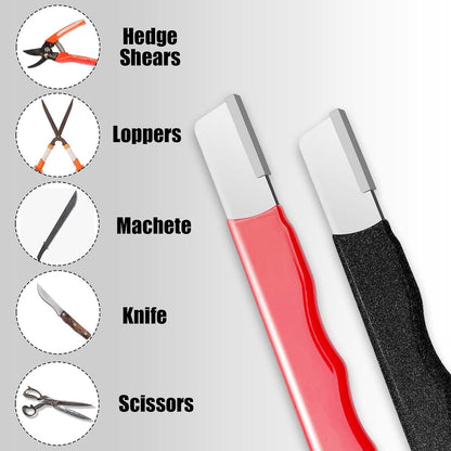 2 Pack Portable Pocket Garden Sharpener