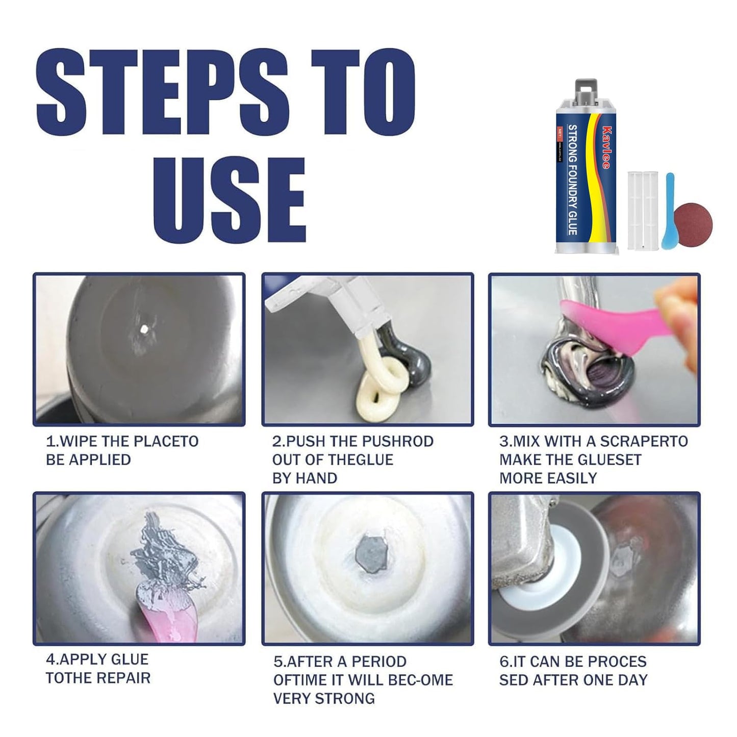 Metal Glue Heavy Duty Weld-Strong Foundry Glue-85ML