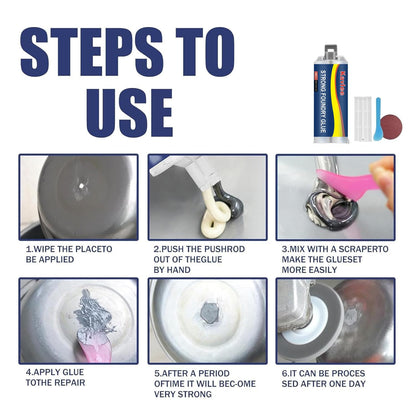 Metal Glue Heavy Duty Weld-Strong Foundry Glue-85ML