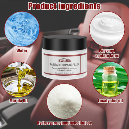Leather Filler Flexible Fast Drying Leather Repair Compound