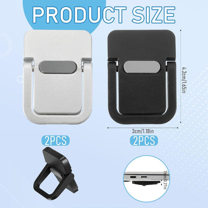 2pcs Keyboard Stands, Mini Laptop Stand for Desk, Portable Laptop Stand