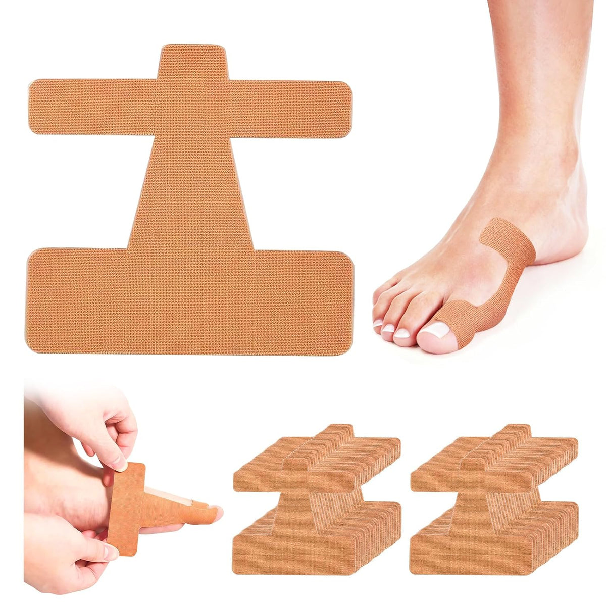 40PCS Precut Bunion Tape Corrector