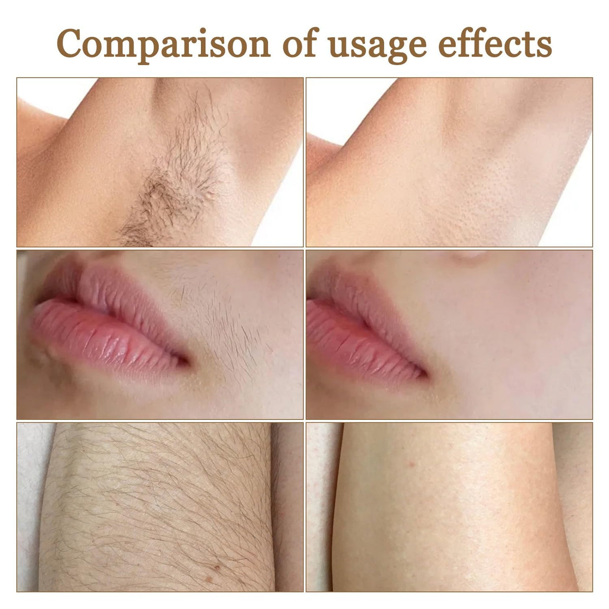 Coconut Facial Hair Removal Cream - Gentle & Effective 3.53 oz