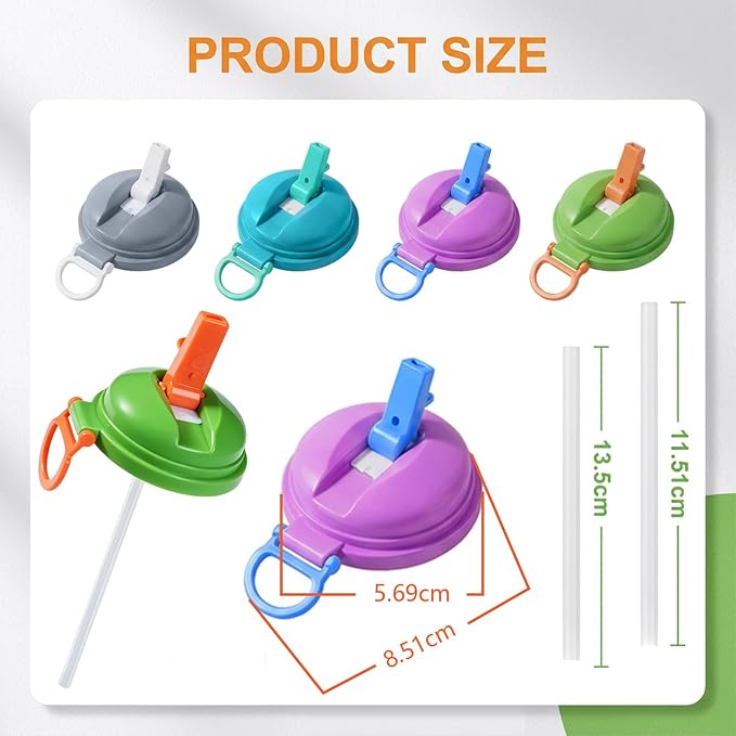 Soda Can Lids 4-Pack - BPA-Free Reusable Leakproof Lids Set