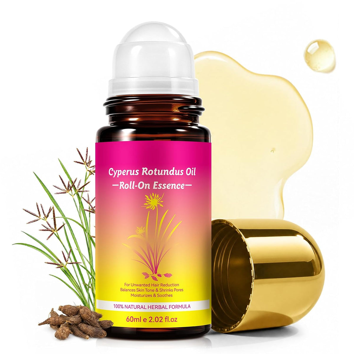 Natural Cyprus CypressRotundus Oil - Soothes Skin &Minimizes Pores-60ml