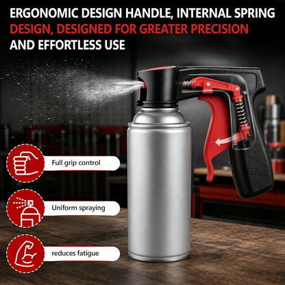 2PCS Spray Paint Handle Trigger Grip – Universal Ergonomic Tool for Even Spray Control & Reduced Finger Fatigue