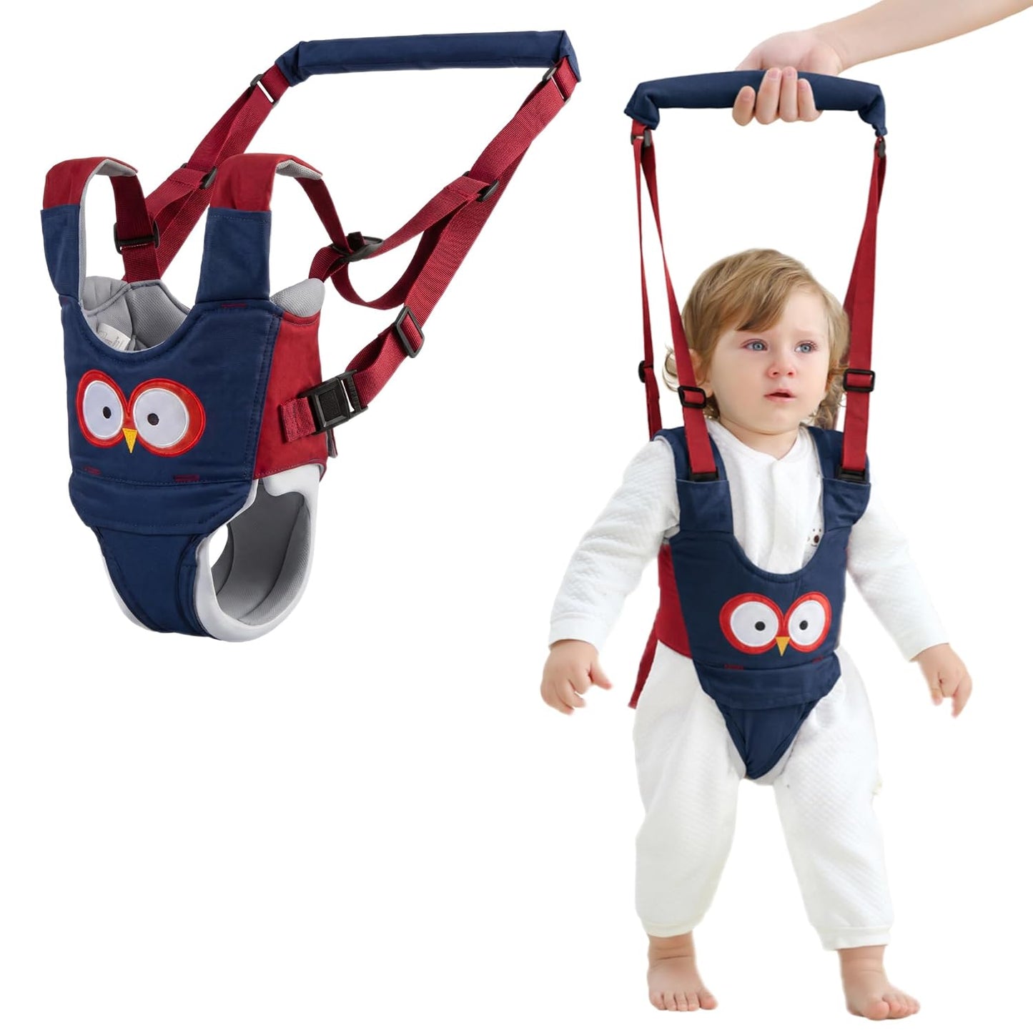 Adjustable Handheld Baby Walker Safety Stand and Walk Baby Walking Helper