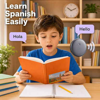 Portable Wireless AI Language Translator - Supports 139 Languages