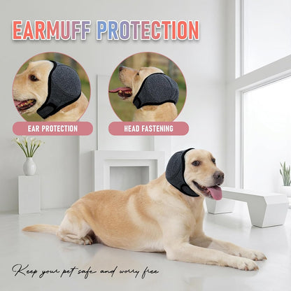 Multifunctional Dog Calming Hood And Ear Protector