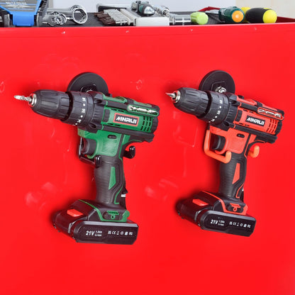 Upgraded Strong Heavy Duty Durable Hooks for Power Drill, Garden Tools, Hose, Pegboard, Garage, Workshop