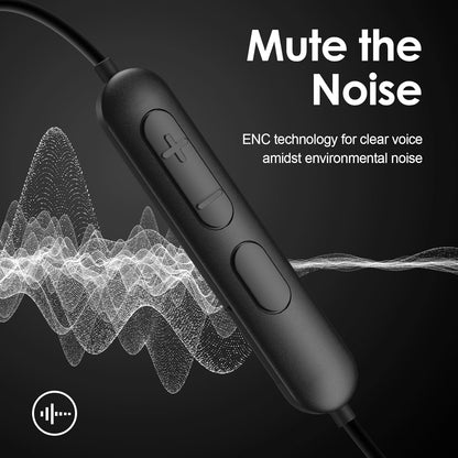 Neckband Wireless Headphones - Silicone In-Ear Headphones