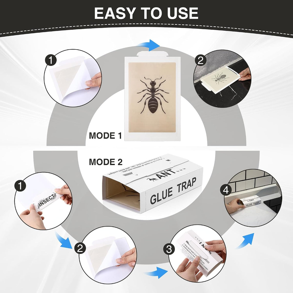 Ant Spider Cockroach Trap Peanut Butter Scented