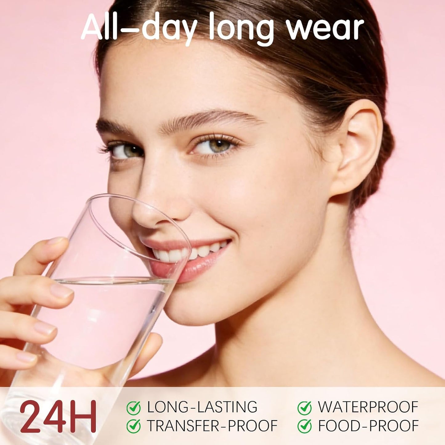 2-in-1 Dual Ended Lip Stain & Lip Oil for Moisturizing & Glossy Finish