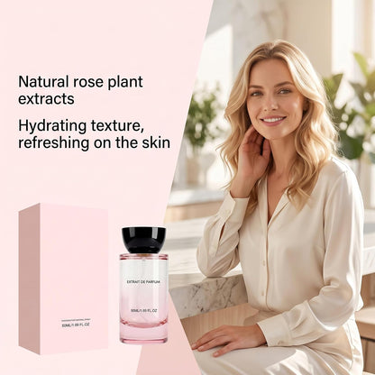 Rose Peony Cocoa Blossom, Elegant Patchouli, Long Lasting Spring Fall Perfume, 50ml