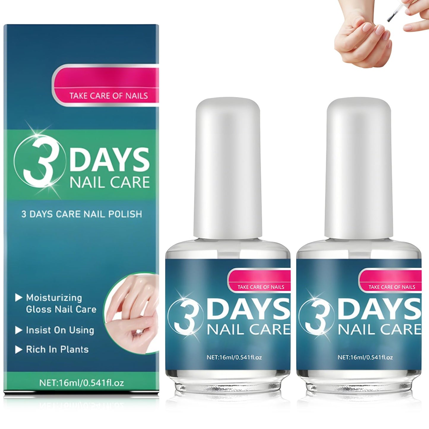 Nail Care Oil for Dry, Weak, Fragile and Damaged Nails