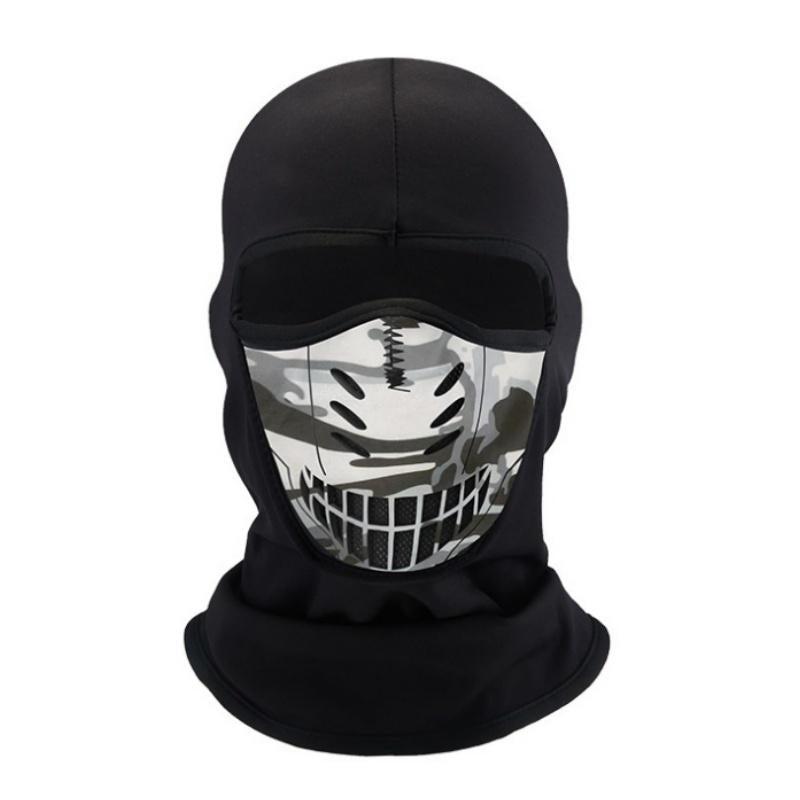 Fleece Full Face Ski Mask - Windproof, Anti-Haze, Soft