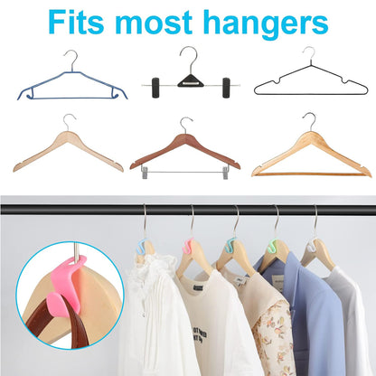 20 PCS Hanger Connector Hooks for Closet Organizers