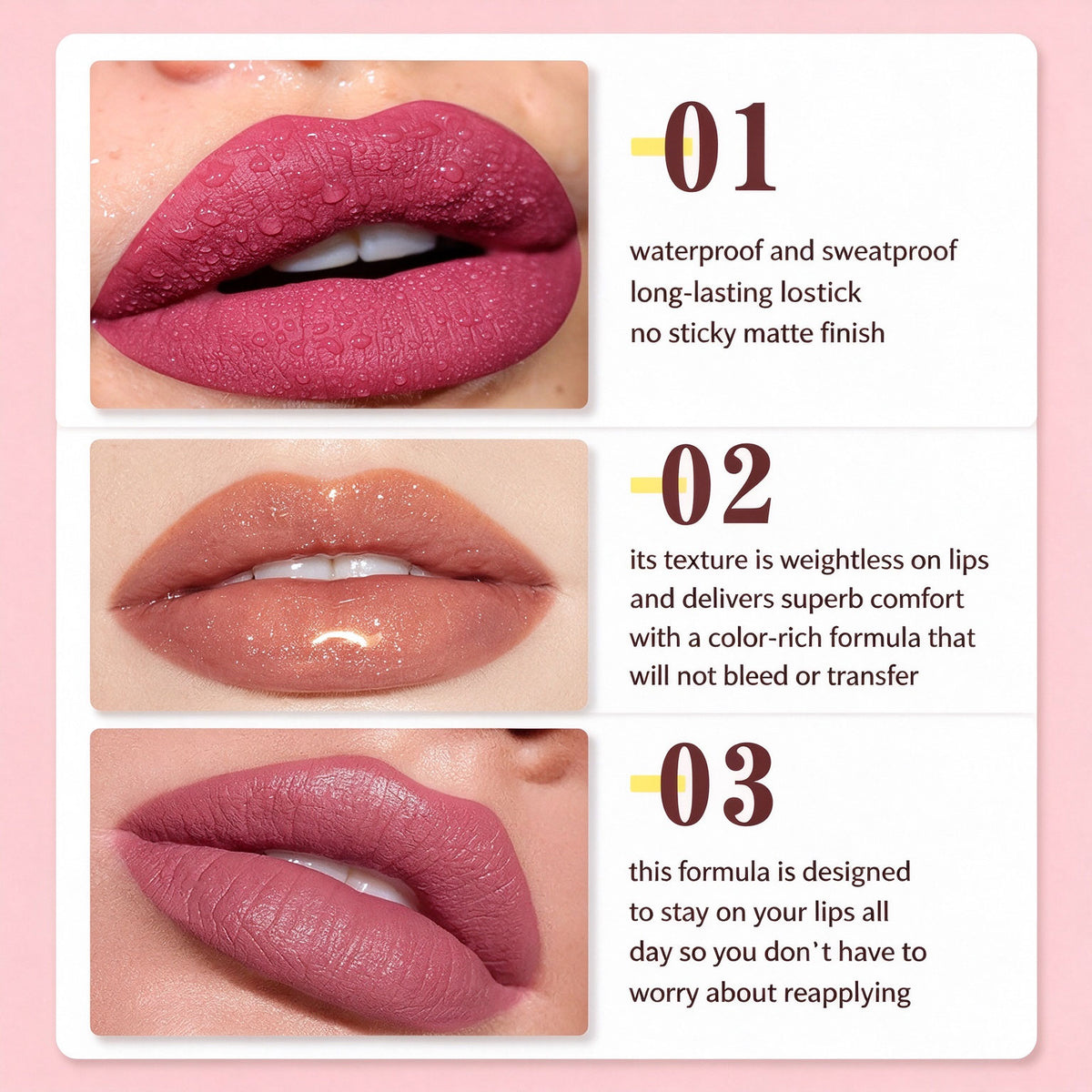 12Pcs Nude Matte Liquid Lipstick Set