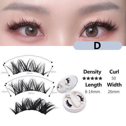 Magnetic False Eyelashes—No Glue Needed, Reusable