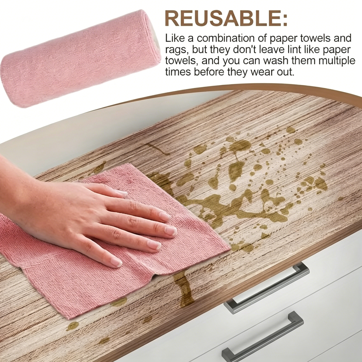 Tear Away Reusable Washable Shop Rags