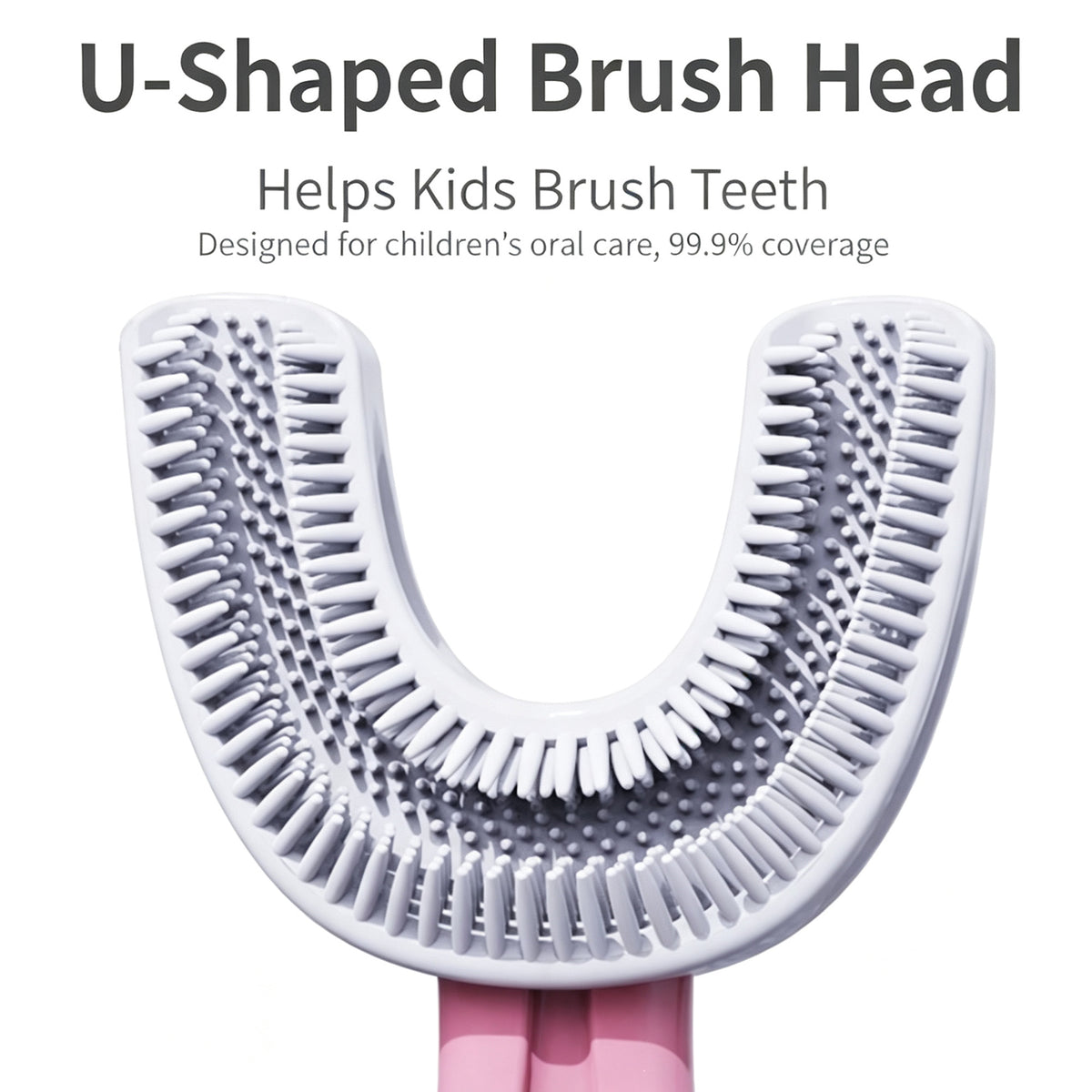 U-Shaped Toothbrush Set - Food Grade Silicone