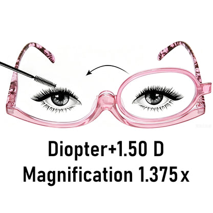 Makeup Reading Glasses for Undereye Application