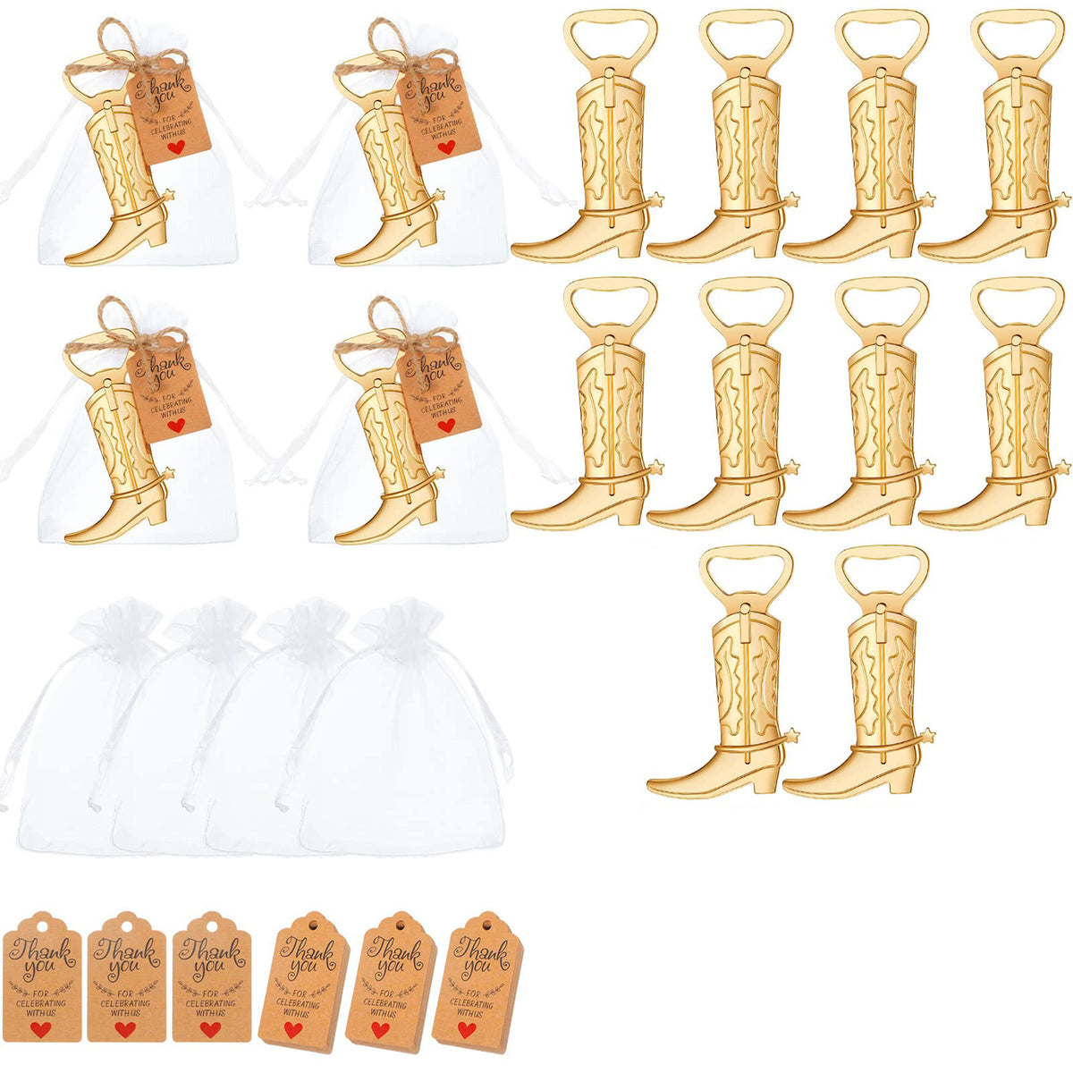 Cowboy Boot Bottle Opener Party Favor Western Party Favor